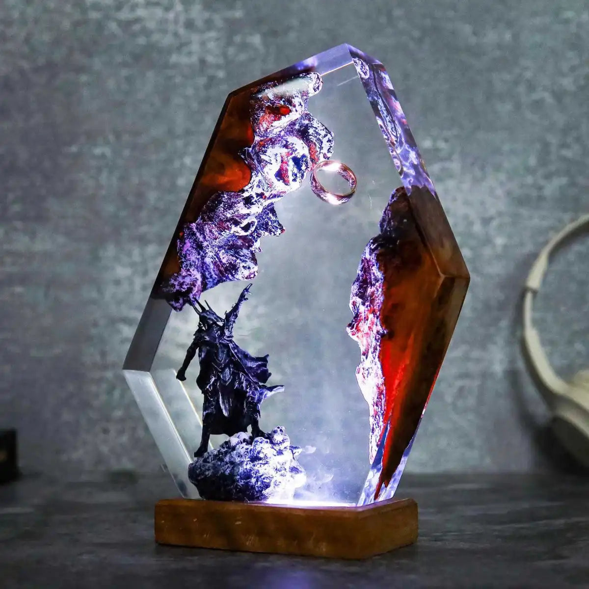 Fantasy Realm Epoxy Resin Night Light