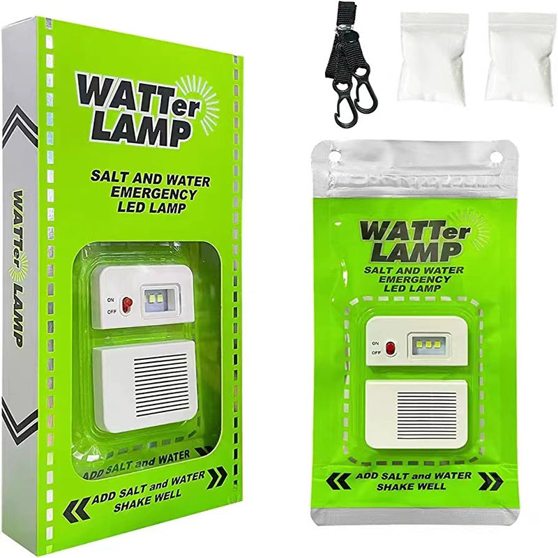 AquaGlow Infinite: The Ultimate Salt-Water Powered Emergency LED Lantern