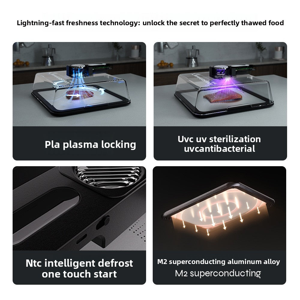 AURA FreshThaw™ | Pro-Series Intelligent Rapid Defroster & UVC Sanitizer
