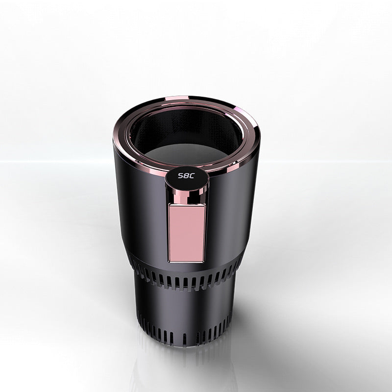 SmartDrive™ 2-in-1 Car Heating & Cooling Cup – Digital Temperature Display Beverage Warmer & Cooler