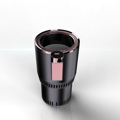 SmartDrive™ 2-in-1 Car Heating & Cooling Cup – Digital Temperature Display Beverage Warmer & Cooler