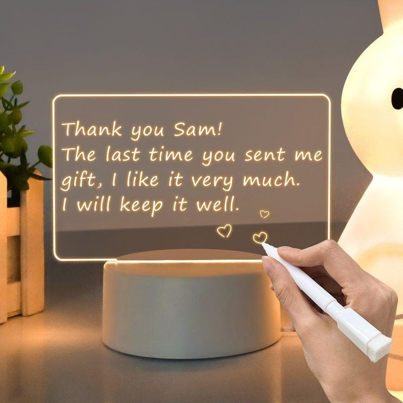 AuraScript™ Premium Ambient Glow Board | Sculpt Your Daily Focus in Light
