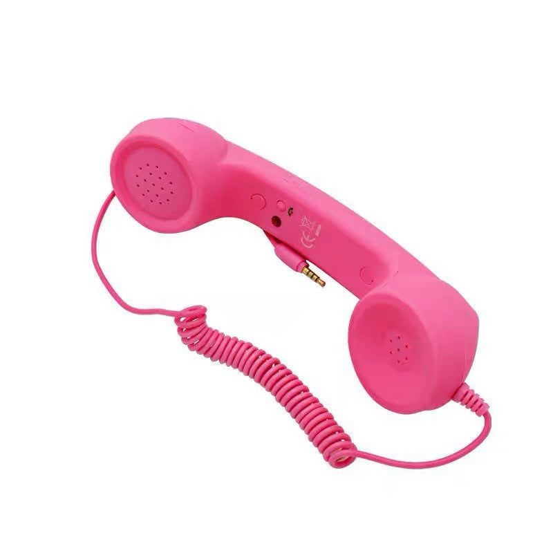 RetroSpeak Pro: USB-C Classic Handset for Crystal-Clear Mobile Conversations