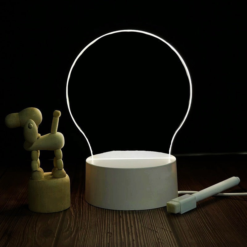 AuraScript™ Premium Ambient Glow Board | Sculpt Your Daily Focus in Light