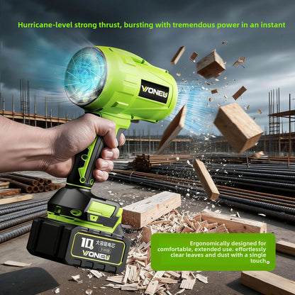 VortexDrive 21V Cordless Jet Blower – Professional Series | "Lithium Powered"