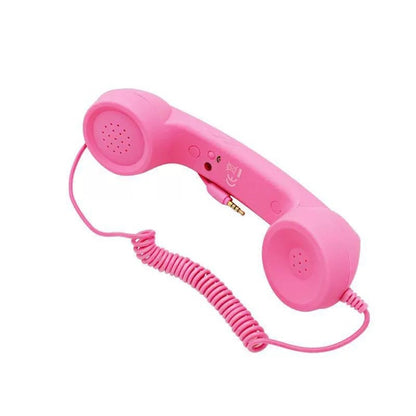 RetroSpeak Pro: USB-C Classic Handset for Crystal-Clear Mobile Conversations