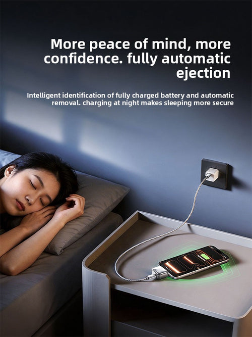 UltraGuard 140W Auto-Eject USB-C Fast Charger