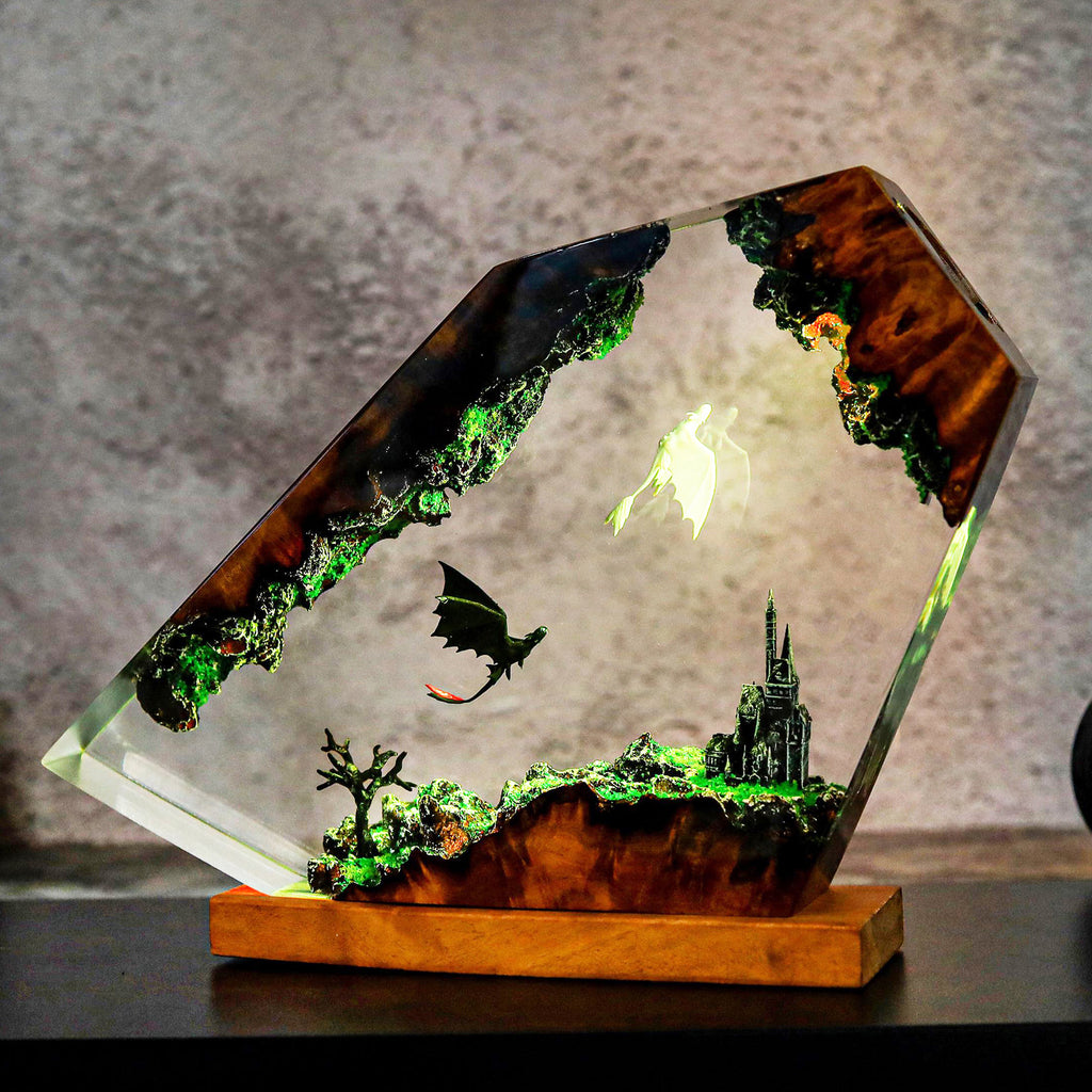 Bohème — Dragon Resin Night Light