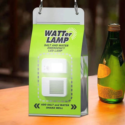 AquaGlow Infinite: The Ultimate Salt-Water Powered Emergency LED Lantern