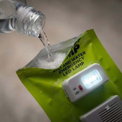 AquaGlow Infinite: The Ultimate Salt-Water Powered Emergency LED Lantern