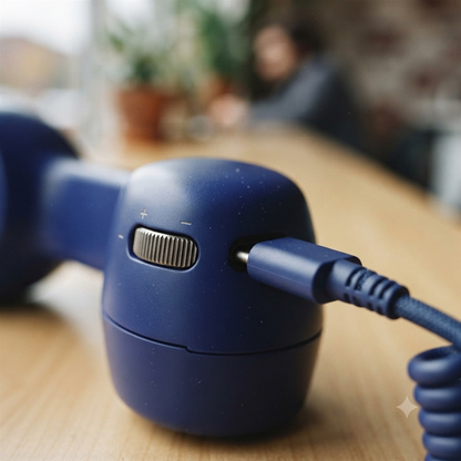 RetroSpeak Pro: USB-C Classic Handset for Crystal-Clear Mobile Conversations