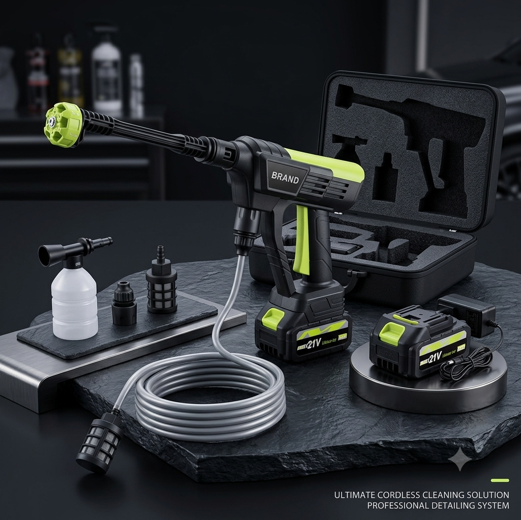 AeroPressure™ 21V Pro – Cordless High-Pressure Detailing System