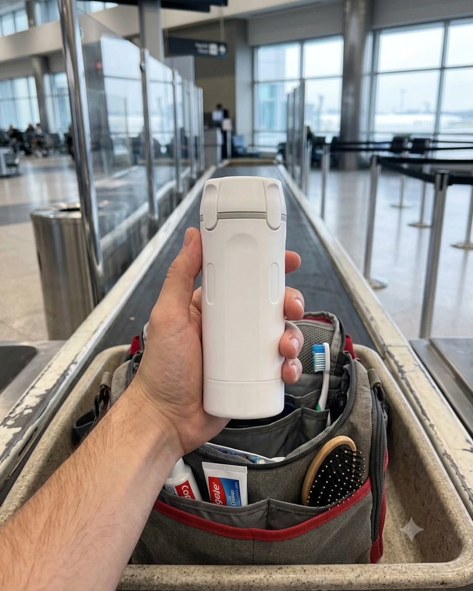 PURA™ Elite 4-in-1 Travel Decanter Kit - The Five-Star Routine, Anywhere.