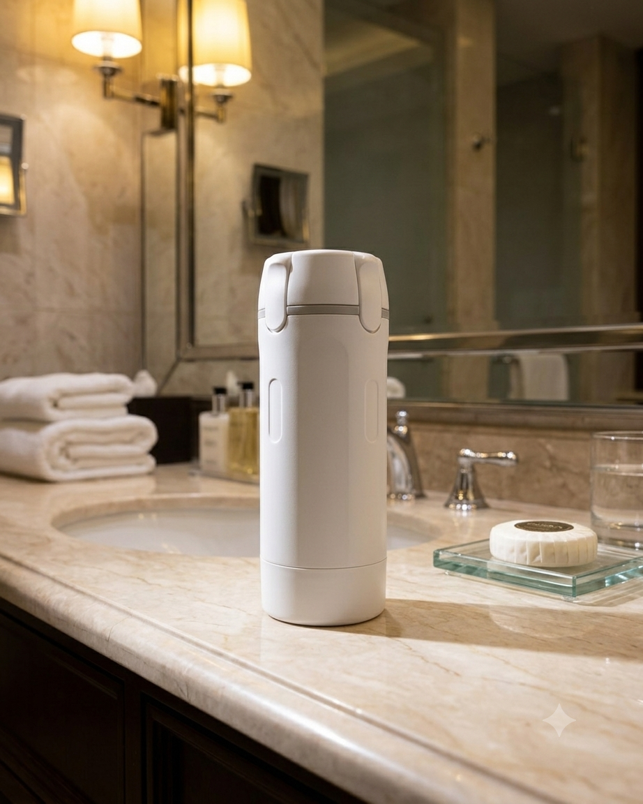 PURA™ Elite 4-in-1 Travel Decanter Kit - The Five-Star Routine, Anywhere.