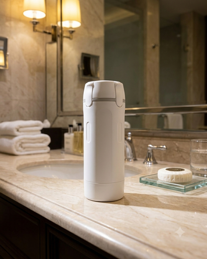 PURA™ Elite 4-in-1 Travel Decanter Kit - The Five-Star Routine, Anywhere.