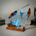 Frostwing — Ice Dragon Resin Night Light