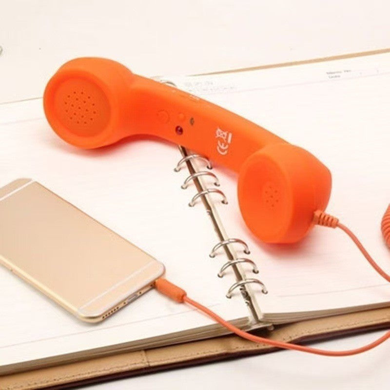 RetroSpeak Pro: USB-C Classic Handset for Crystal-Clear Mobile Conversations