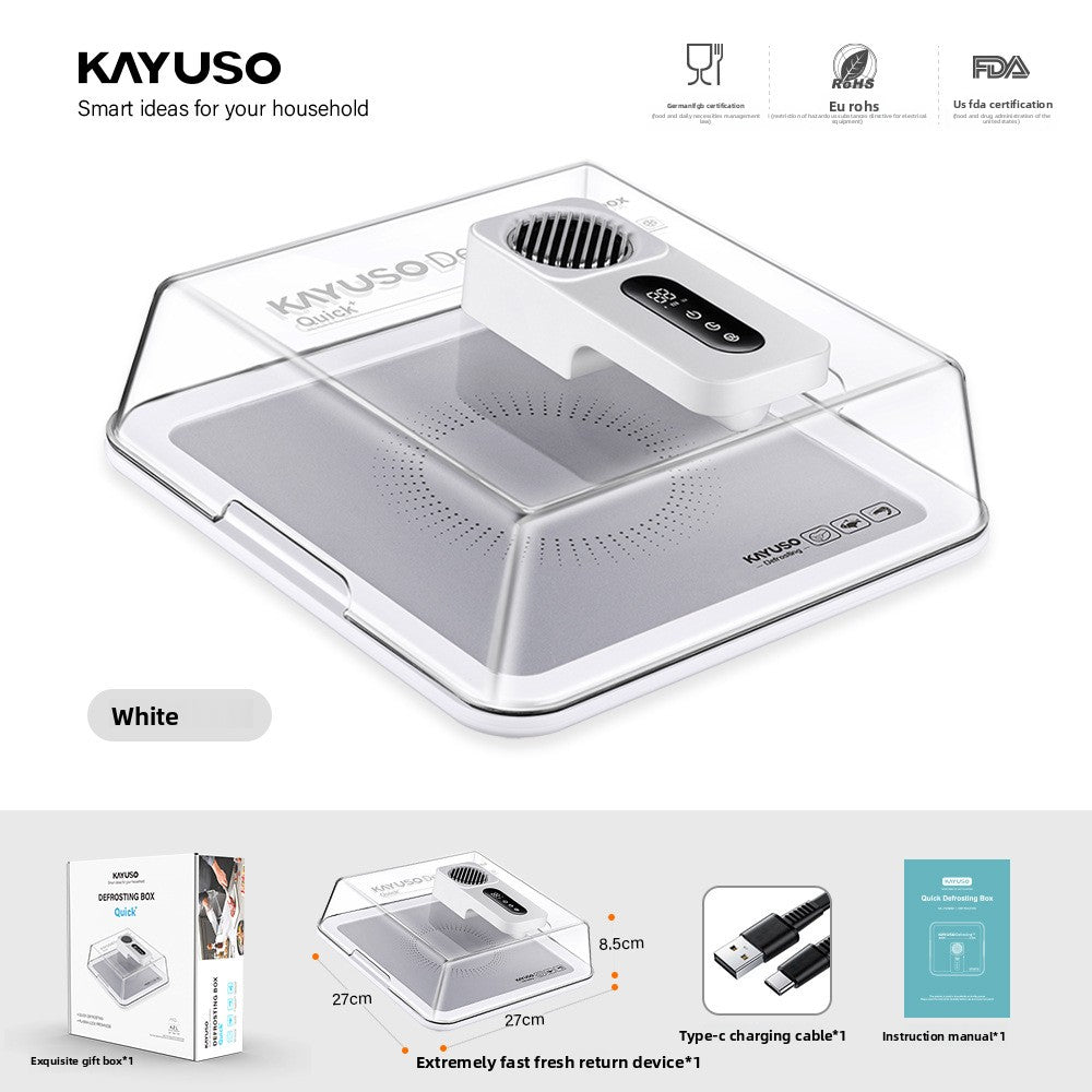 AURA FreshThaw™ | Pro-Series Intelligent Rapid Defroster & UVC Sanitizer