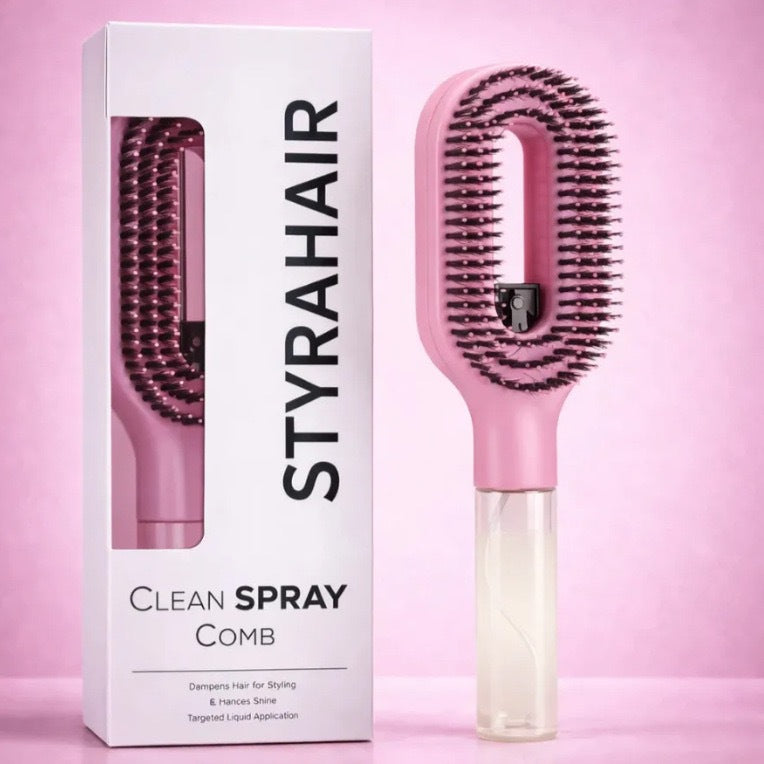 LumiMist™ Essential Oil Hair Smoothing Comb | Anti-Frizz Detangling & Shine Treatment Brush