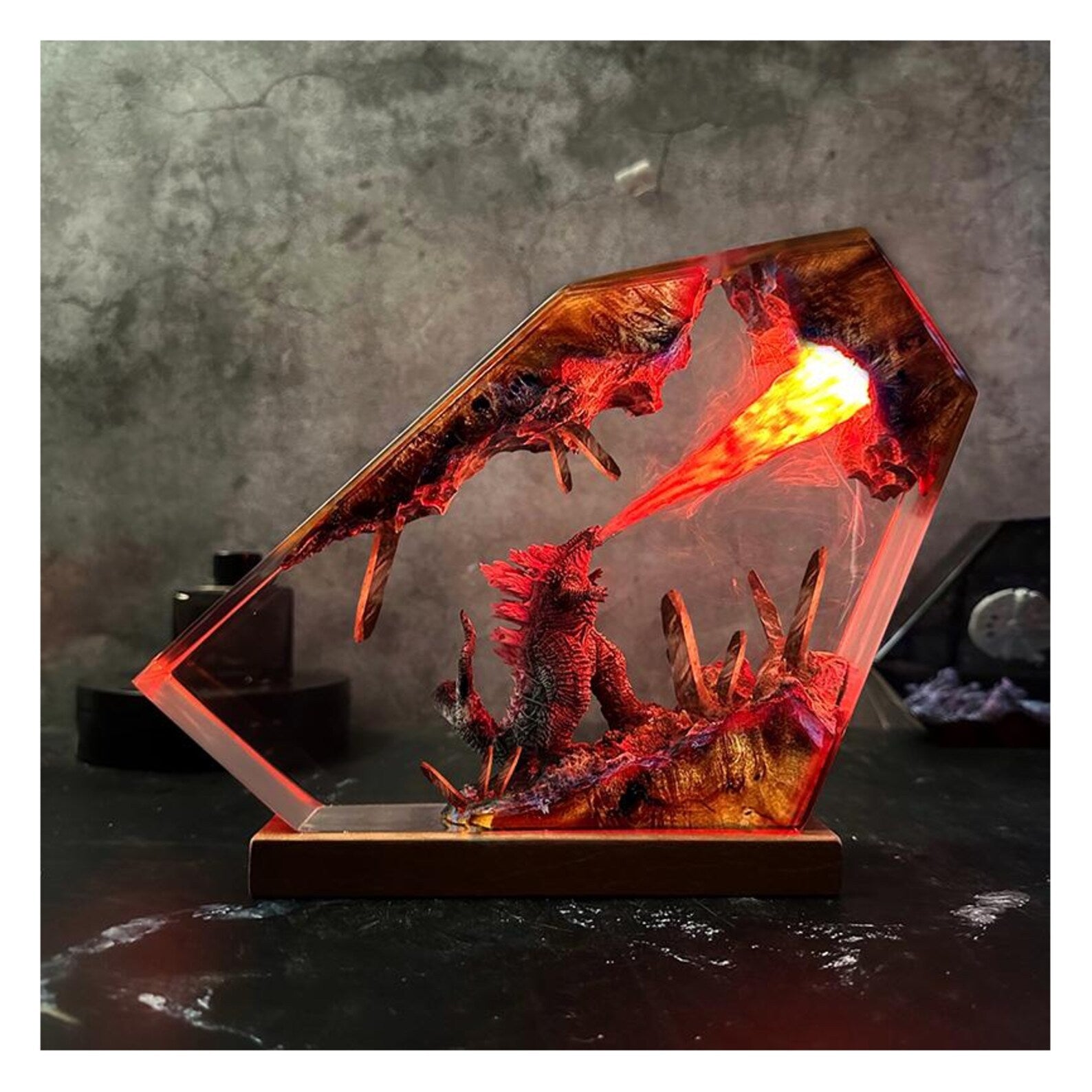 Kaiju — Monster Resin Lamp