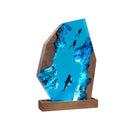 Tidepool — Ocean Diver Resin & Wood Night Light