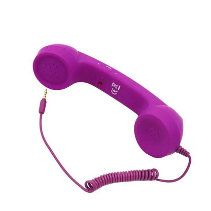 RetroSpeak Pro: USB-C Classic Handset for Crystal-Clear Mobile Conversations